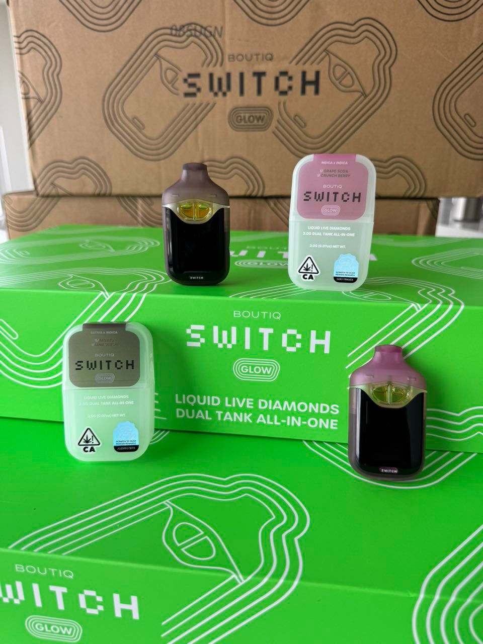 boutiq switch glow 2g disposable boutiq switch glow 2g disposable
