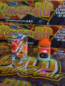 gold coast clear 2g flip disposable