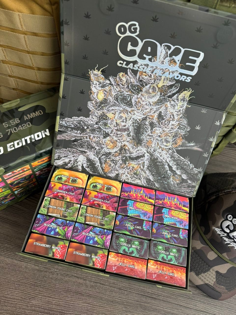 og cake 2g disposable army edition og cake 2g disposable army edition