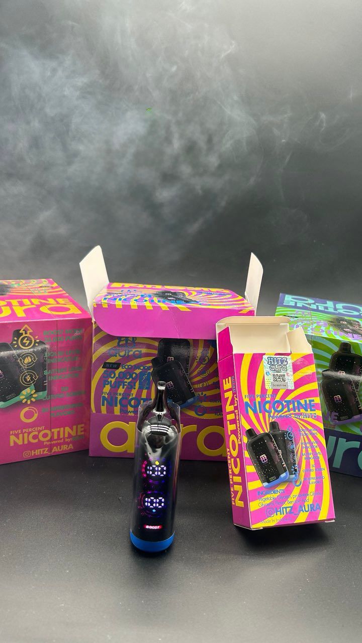 hitz aura nicotine disposable 50k puffs hitz aura nicotine disposable 50k puffs