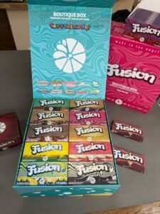 fusion 6g mushroom chocolate bar