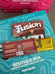 fusion 6g mushroom chocolate bar