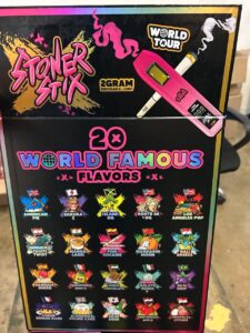 stoner stix world tour 2g disposable