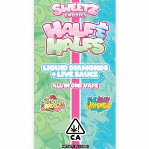 sweetz exotic watermelon mochi x blue candy lemonz 2g disposable
