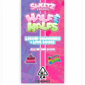 sweetz exotics black sherb x rainbow belts 2g disposable