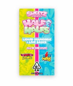 sweetz exotics candy lemonz x blow popz 2g disposable