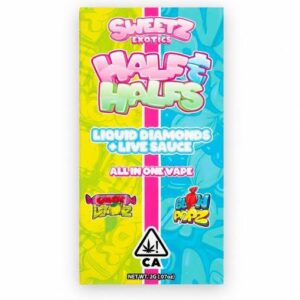 sweetz exotics candy lemonz x blow popz 2g disposable