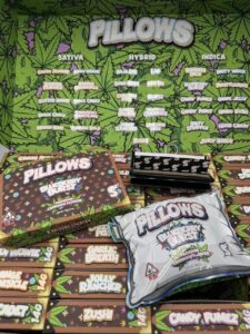 pillows premium cannabis designer edition flowers