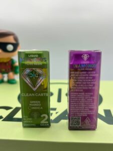 Clean Carts Spring Green 2G Disposable clean carts spring green 2g disposable