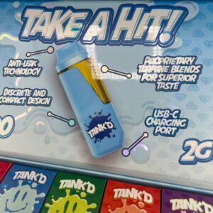 tank'd 2g disposable
