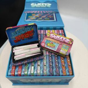 sweetz exotics pixie sticks blueberry jammerz mini pre rolls