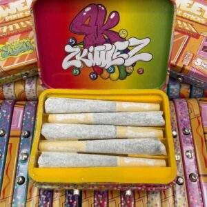 sweetz exotics pixie sticks 4k zkittlez pre rolls